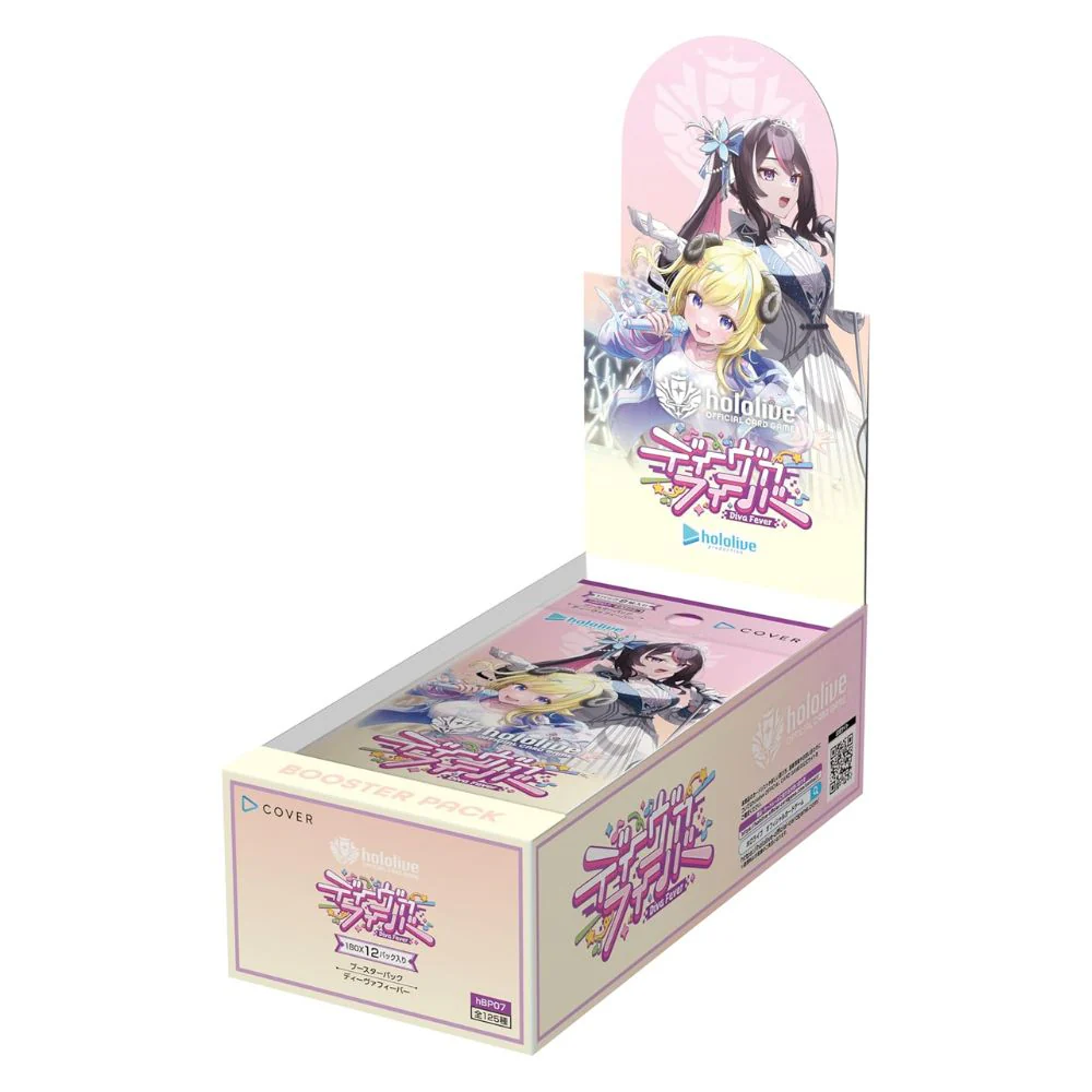 Hololive Official Card Game Vol 7 - Diva Fever Booster Box - Japanese