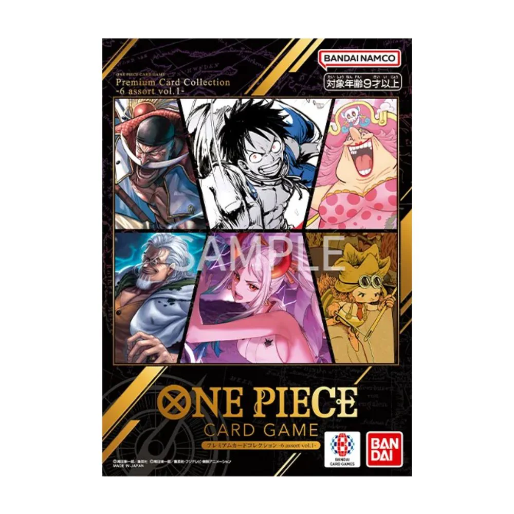 One Piece Premium Card Collection - 6 assorted vol 1 (Japanese)