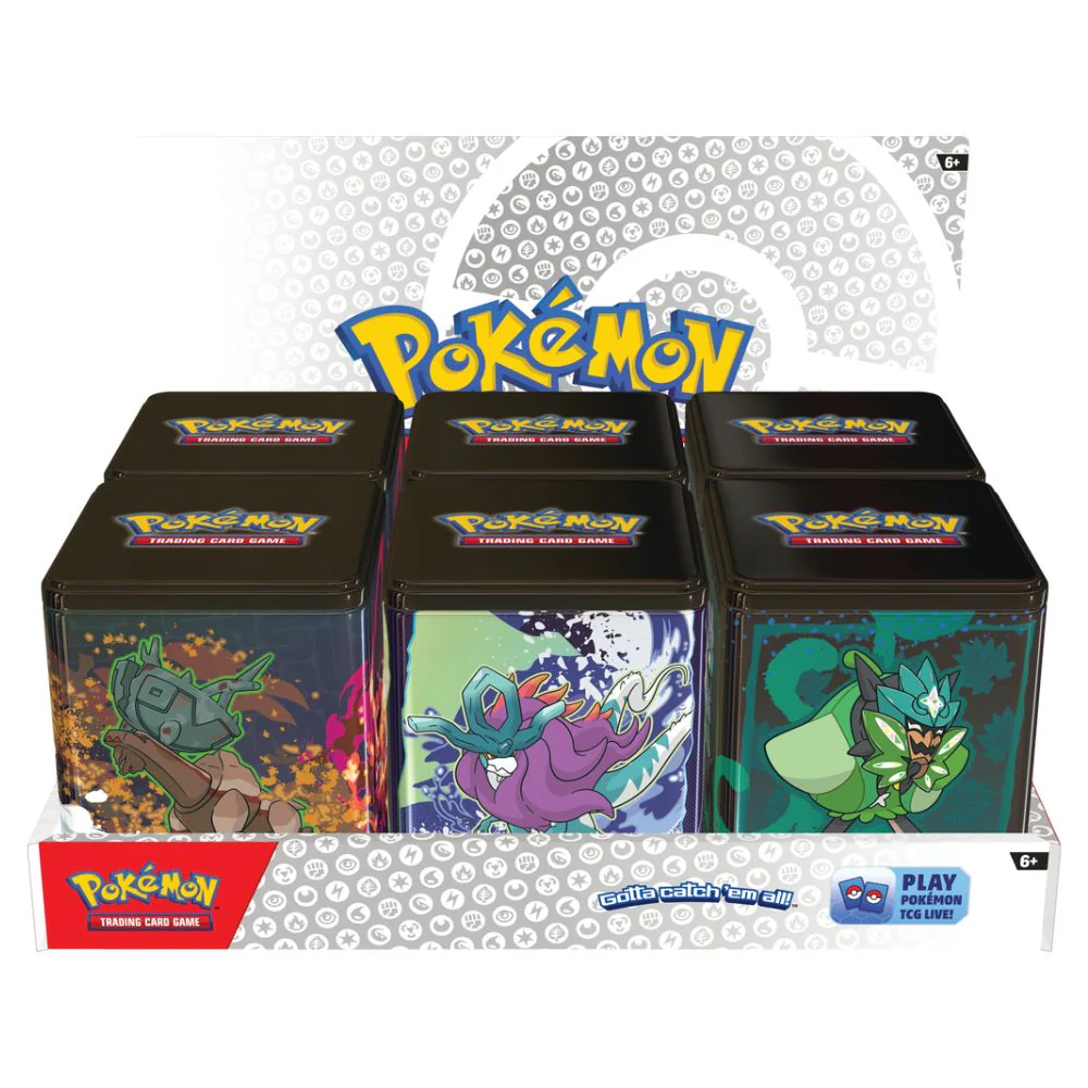 Pokemon Q1 2025 Stacking Tin (Random)