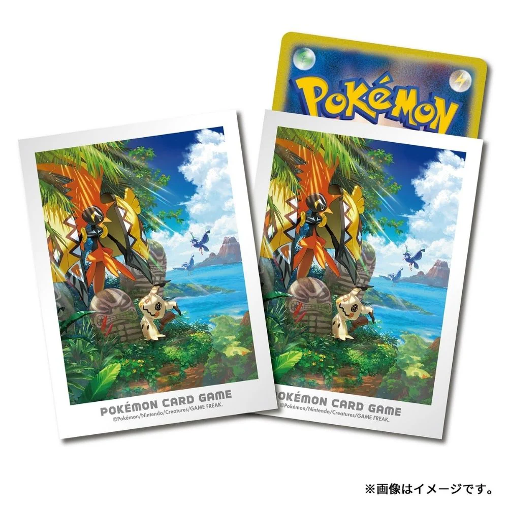 Pokemon Alola Adventure Tapu Koko & Mimikyu Card Sleeves