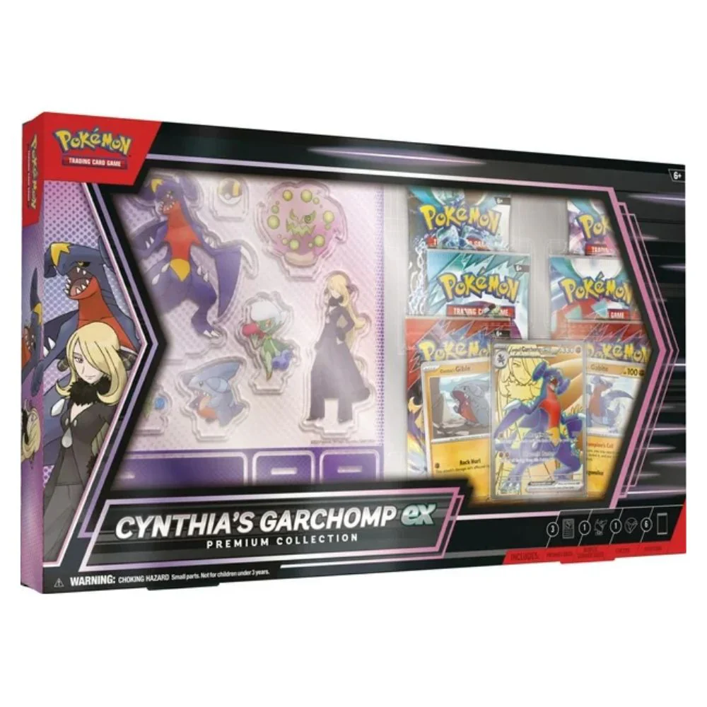 Pokemon Cynthia's Garchomp ex Premium Collection Box
