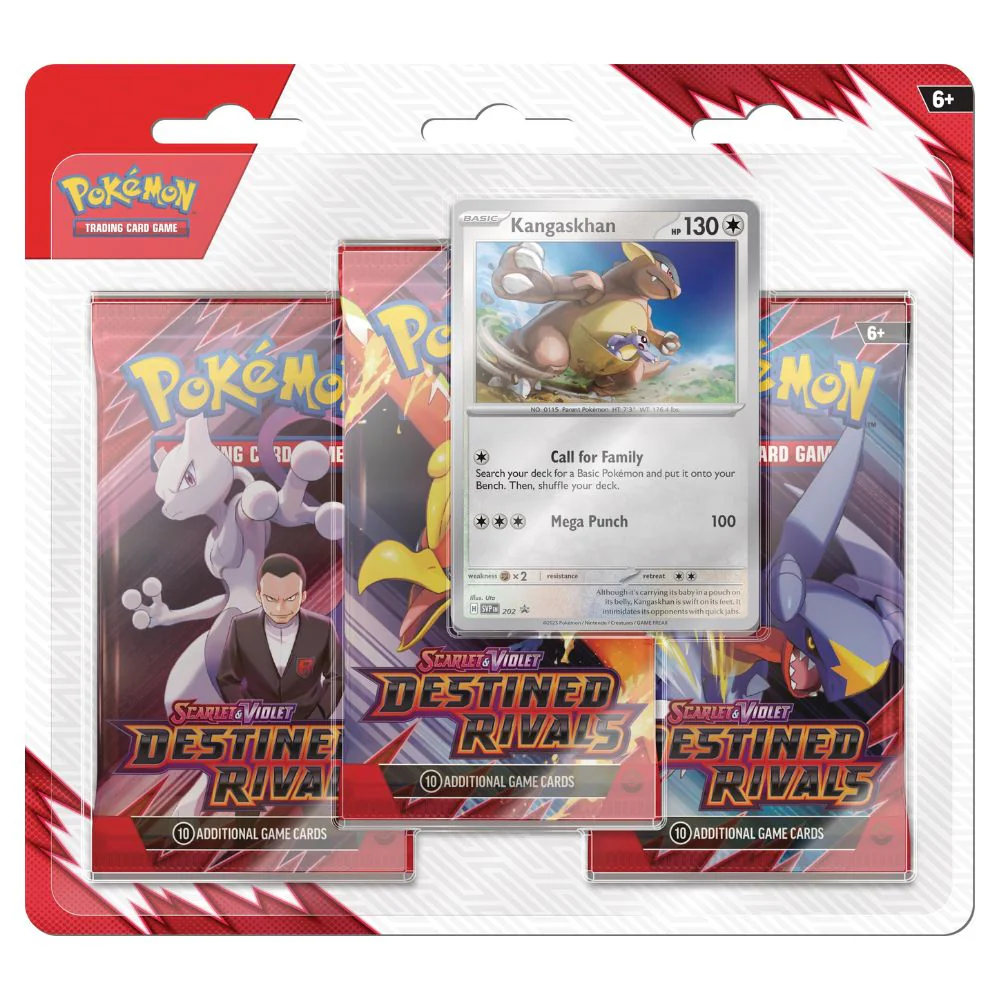Pokemon Destined Rivals 3 Pack Blister - Image 2