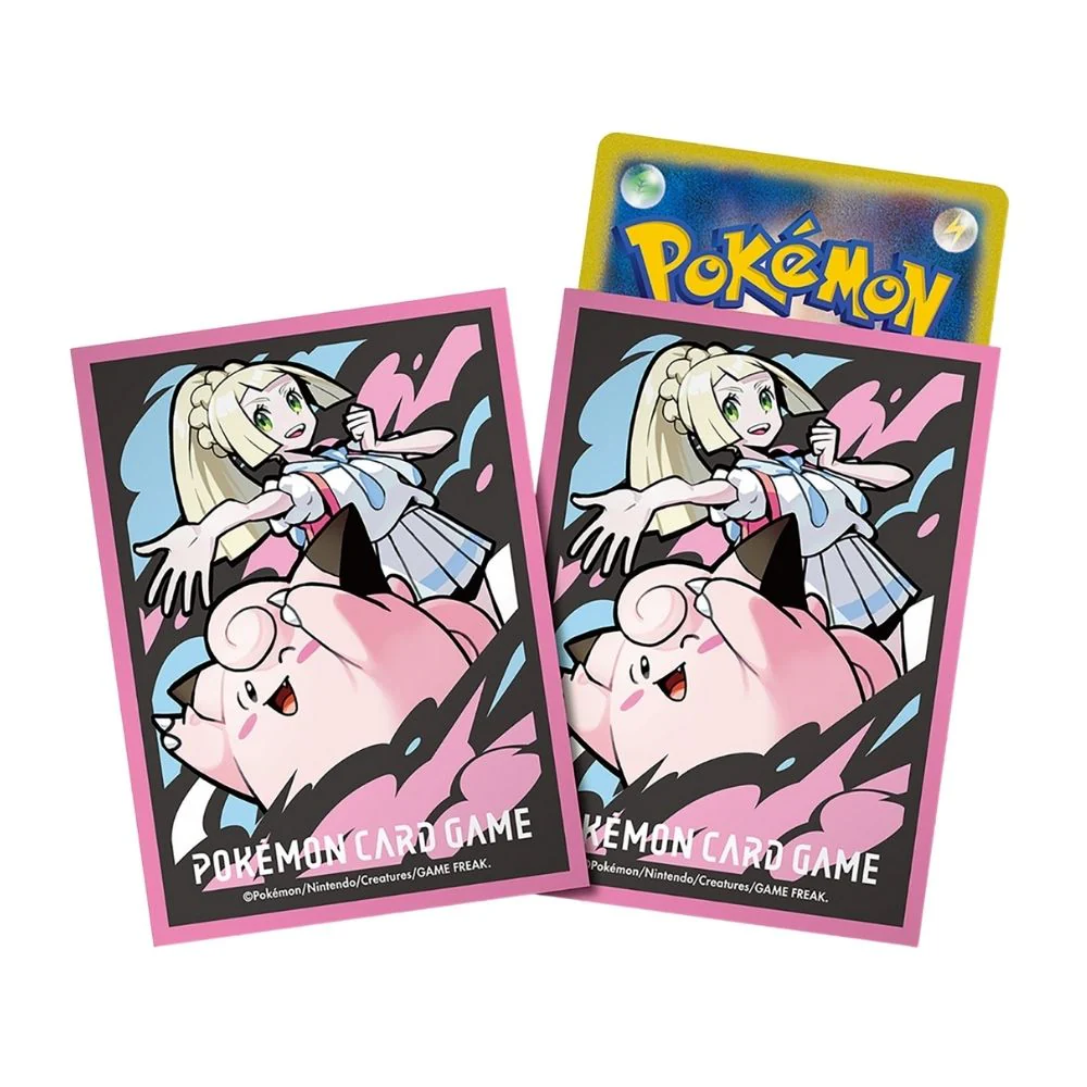 Pokemon Lillie & Clefairy Card Sleeves