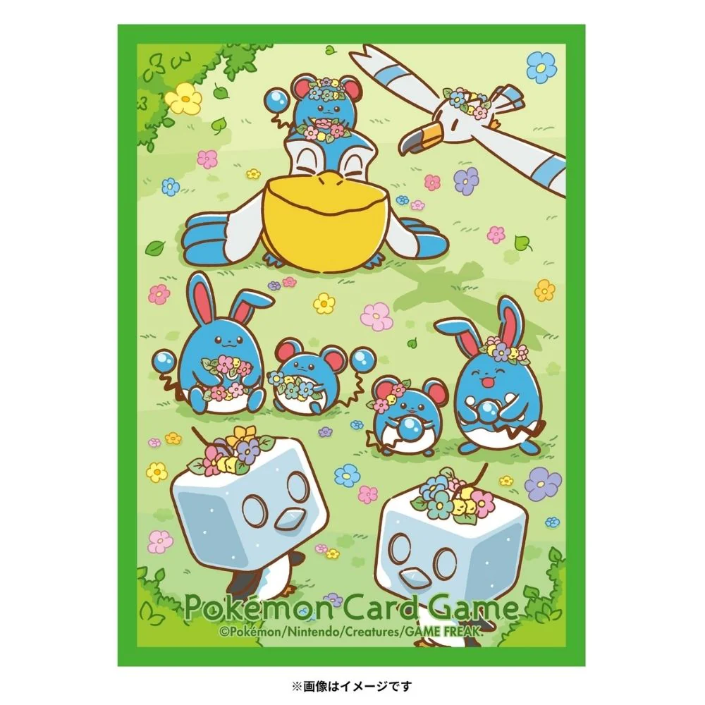 Pokemon Maril & Eiscue Flower Crown Card Sleeves - Image 2