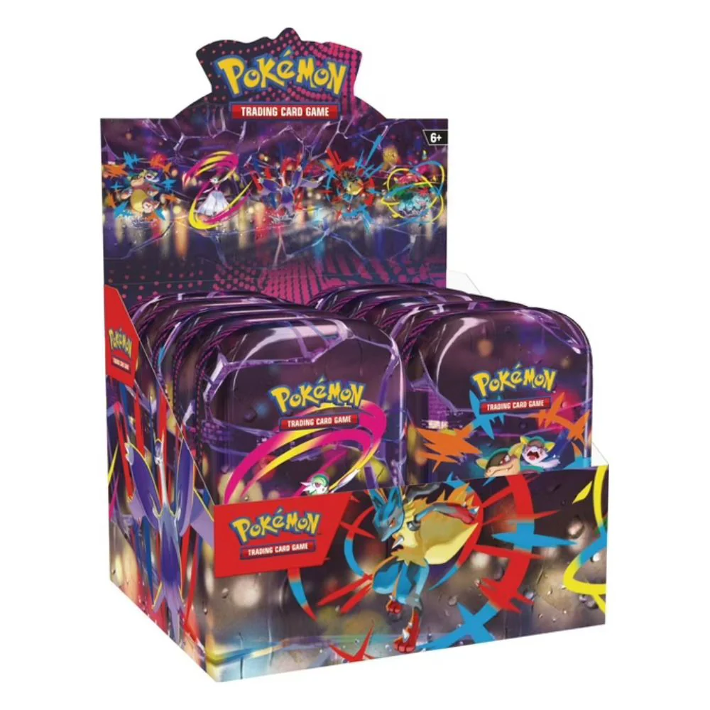 Pokemon Mega Heroes Mini Tin Display