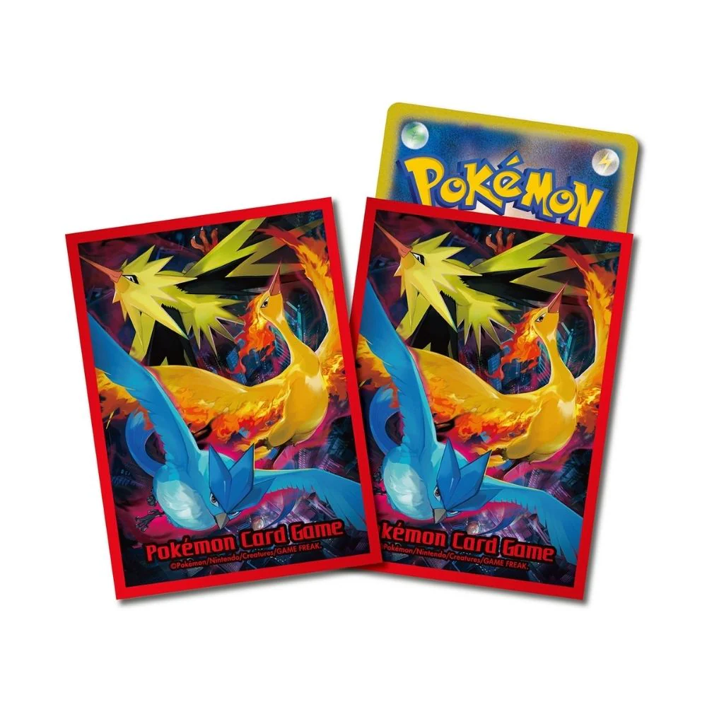 Pokemon Moltres Zapdos & Articuno Card Sleeves
