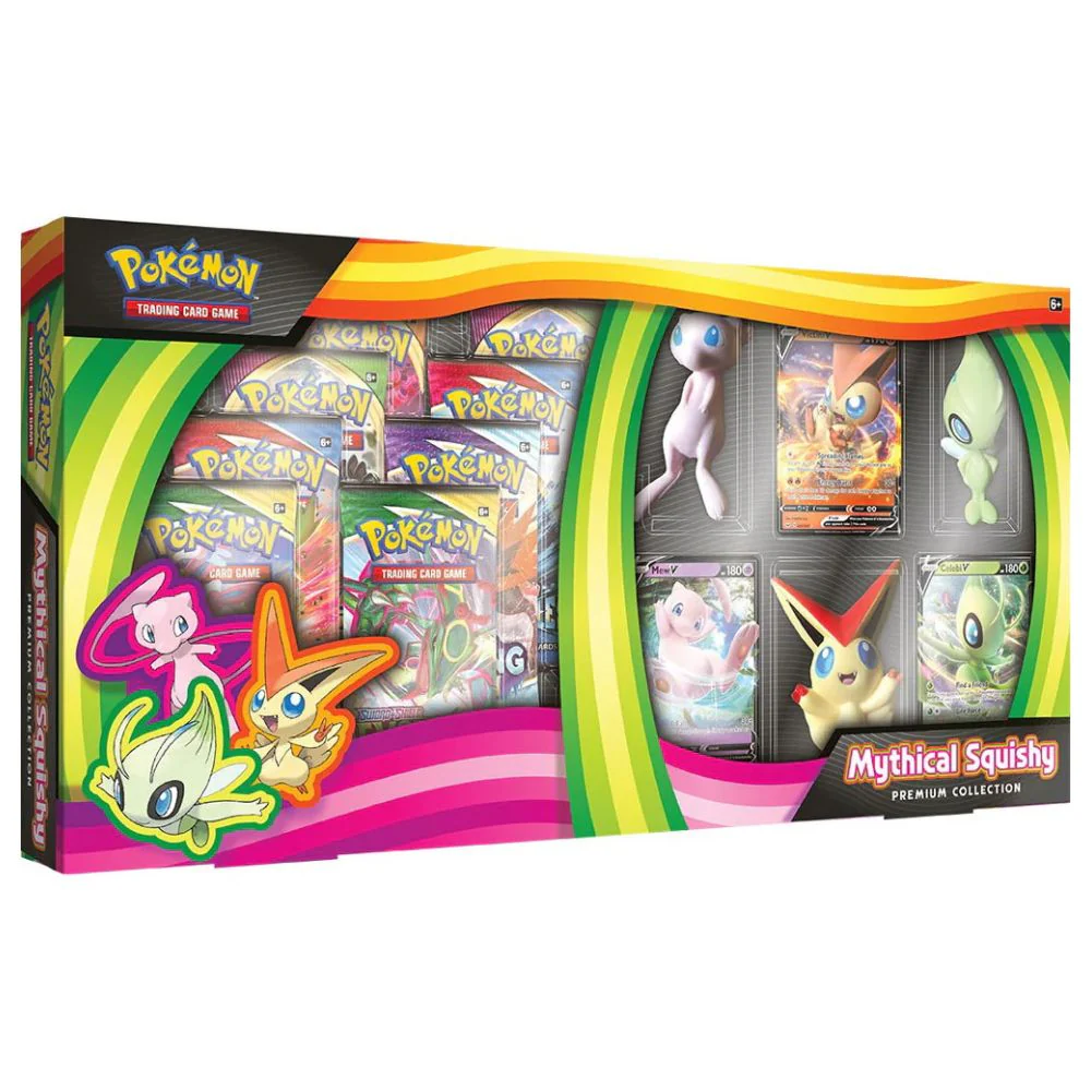 Pokemon Mythical Squishy Collection