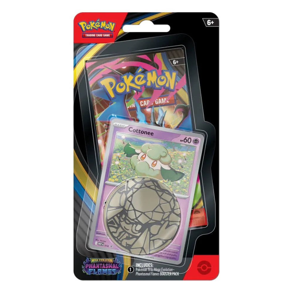Pokemon Phantasmal Flames Checklane Blister