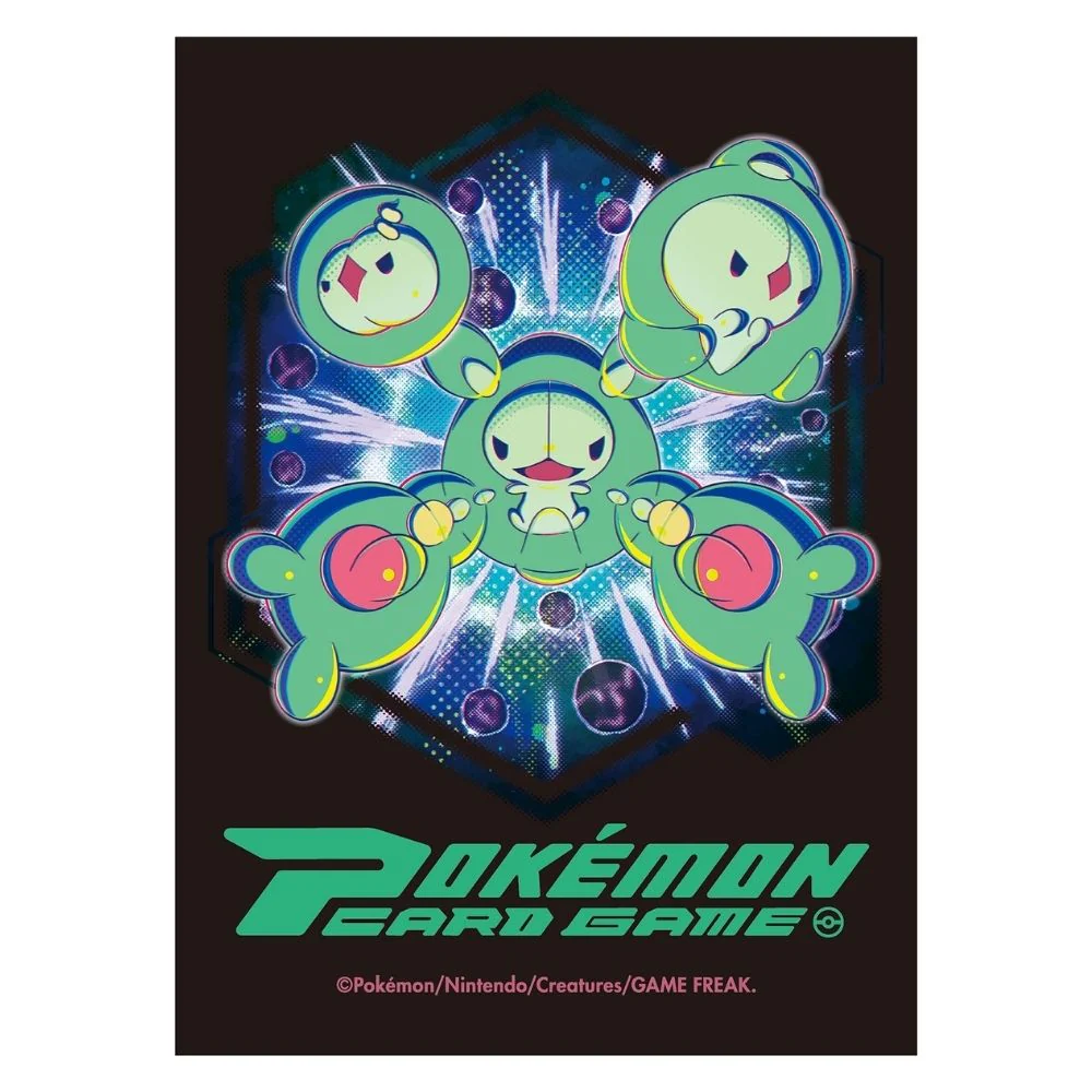 Pokemon PSYCHO CYBER Unilan Doublelan Rankurus Card Sleeves - Image 2