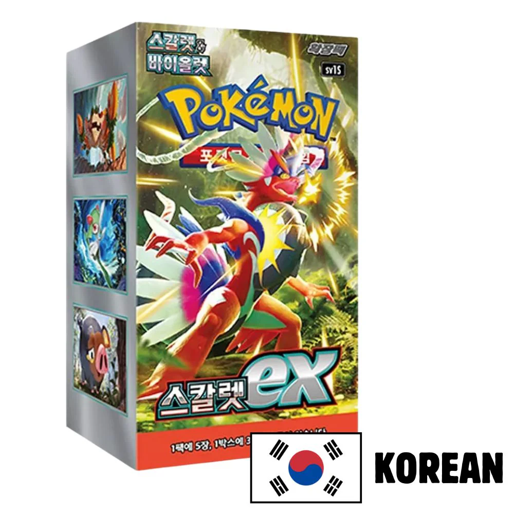 Pokemon Scarlet ex Korean Booster Box