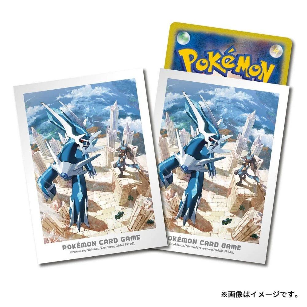 Pokemon Sinnoh Adventure Dialga & Lucario Card Sleeves