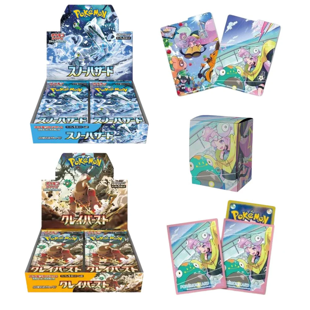Pokemon Snow Hazard and Clay Burst Pokemon Center Gym Set - Image 2
